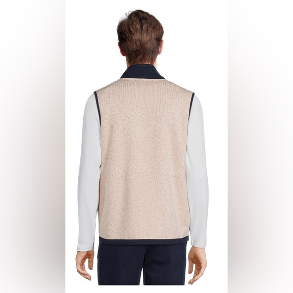 George mens sweater fleece vest; size: Large, 2XL - Picture 2 of 4